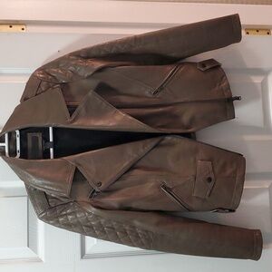 Danier leather moto style jacket